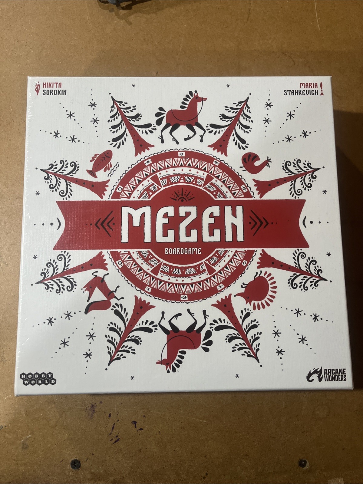 Arcane Wonders Mezen Strategy Board Game – for 1 to 5 Players and Ages 8+ Sealed