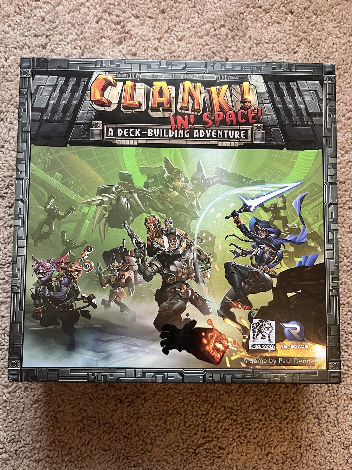Clank! In! Space! A Deck Building Adventure Board Game by Renegade 100% Complete