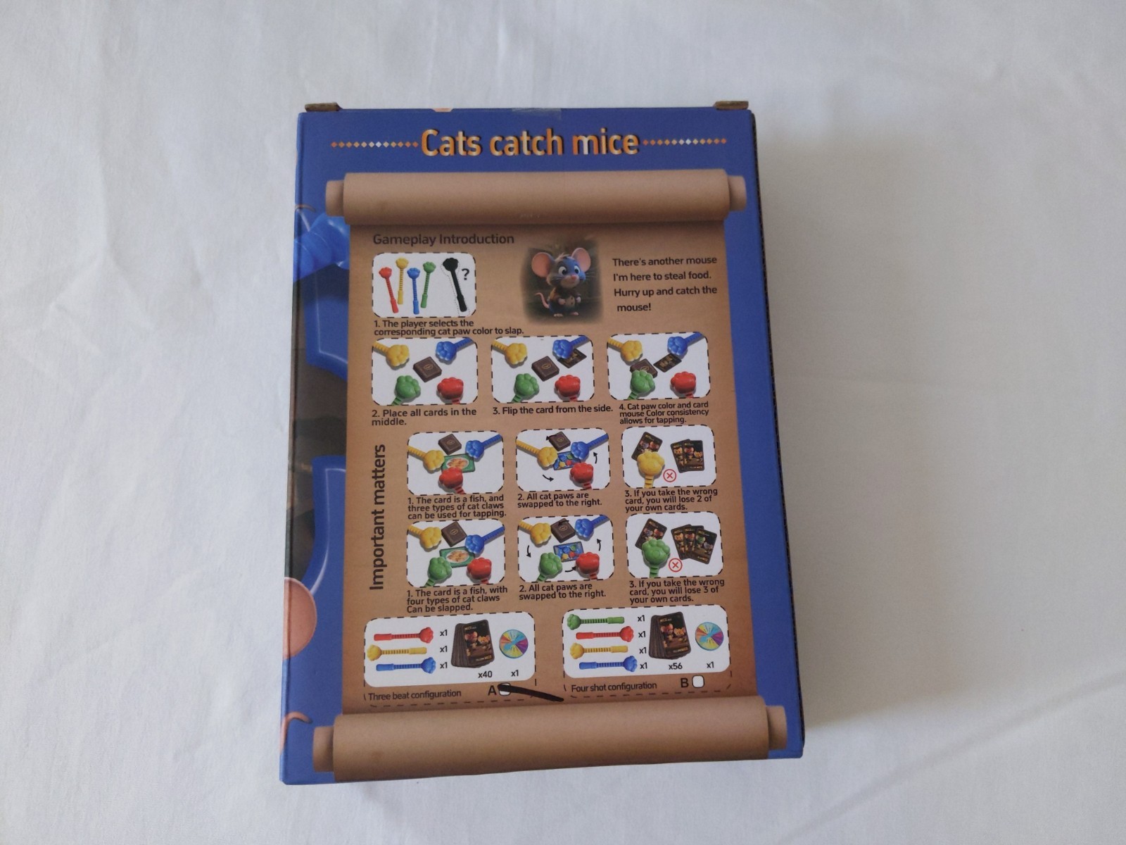Cats Catch Mice Board Games 2025 Fun Family Kids Game Indoor Travel Camping 3+