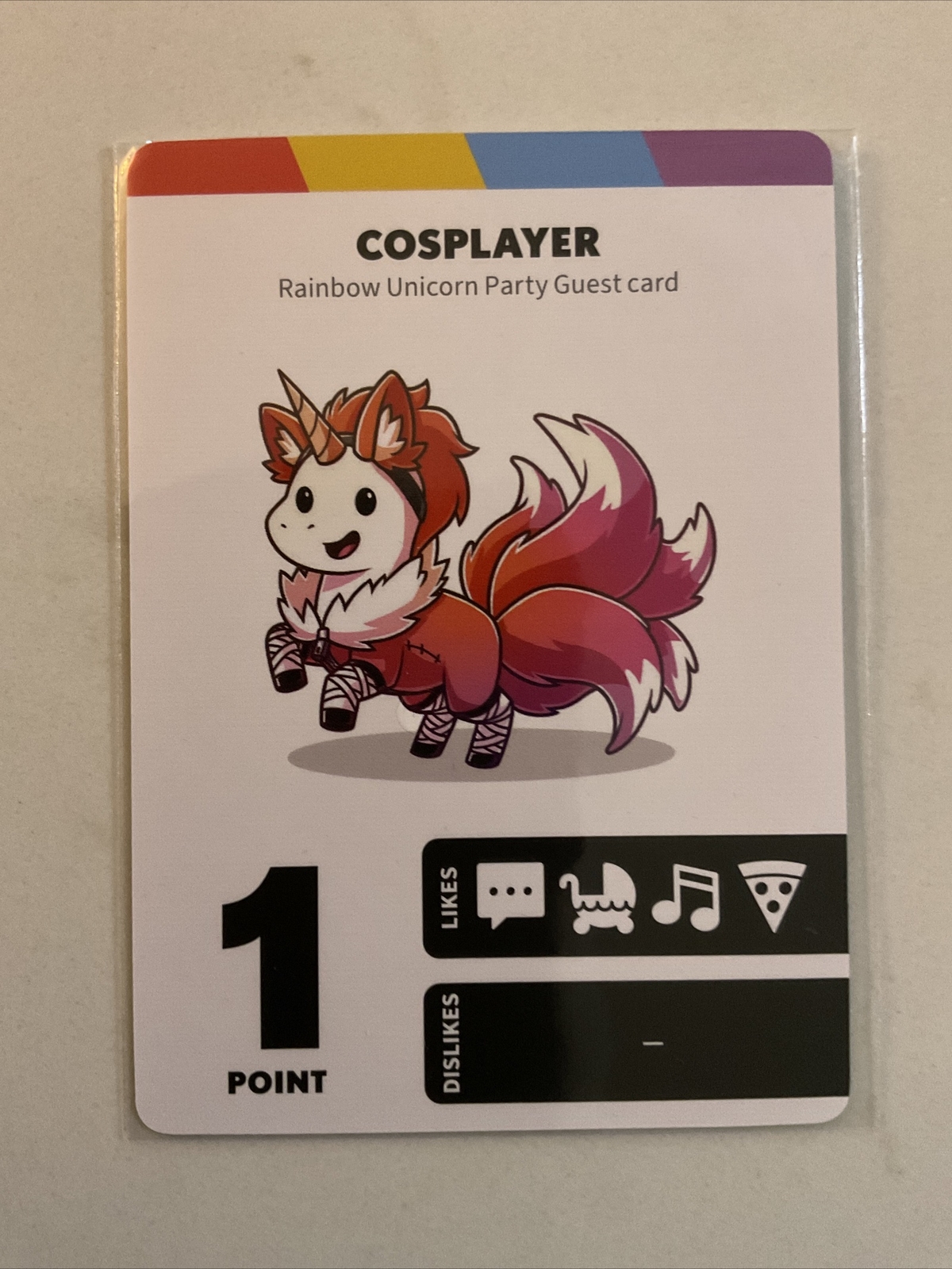 Unstable Games: Wrong Party Cosplayer NEW – 2023 Convention Exclusive Promo Card