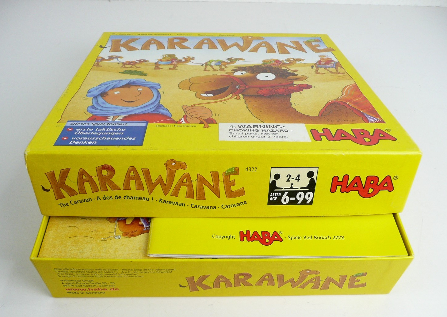 Karawane HABA Board Game Educational Family Friendly Fun Made in Germany