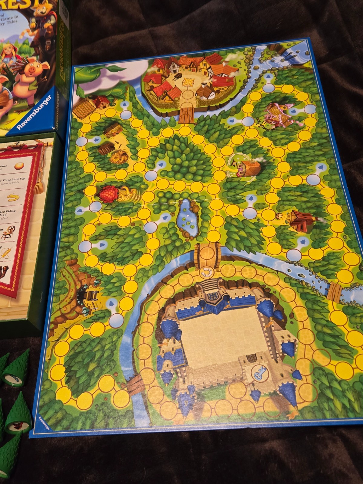 Enchanted Forest Board Game – 1994 Ravensburger – Complete