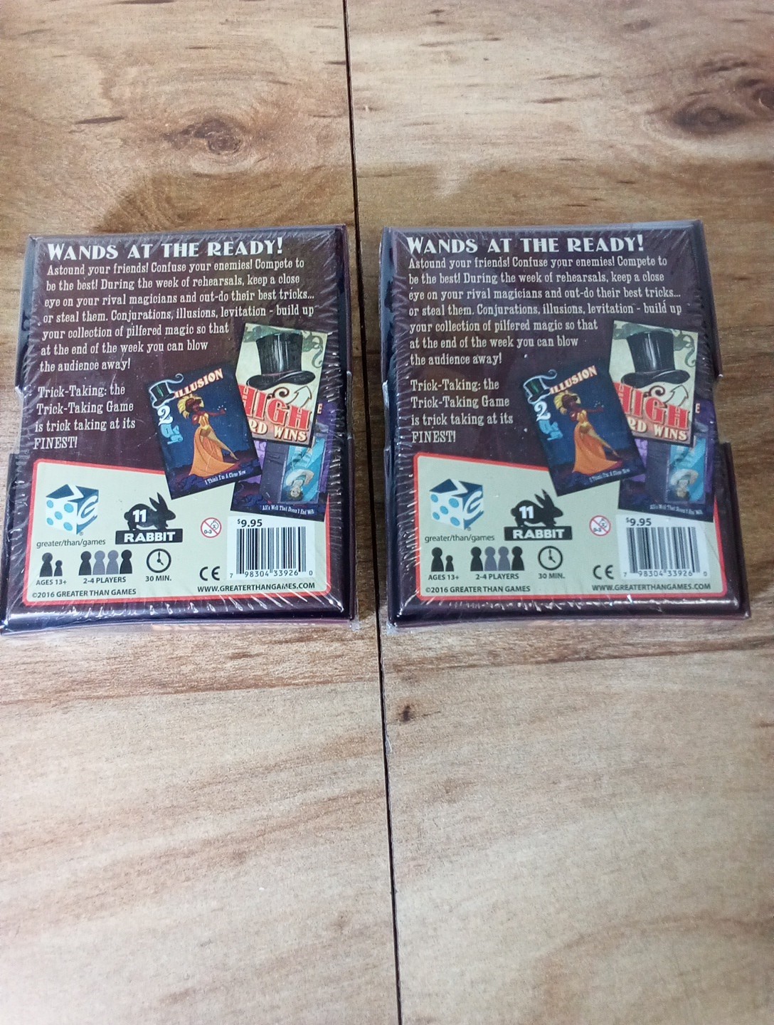 “Trick-Taking” The Trick Taking Game LOT OF 2
