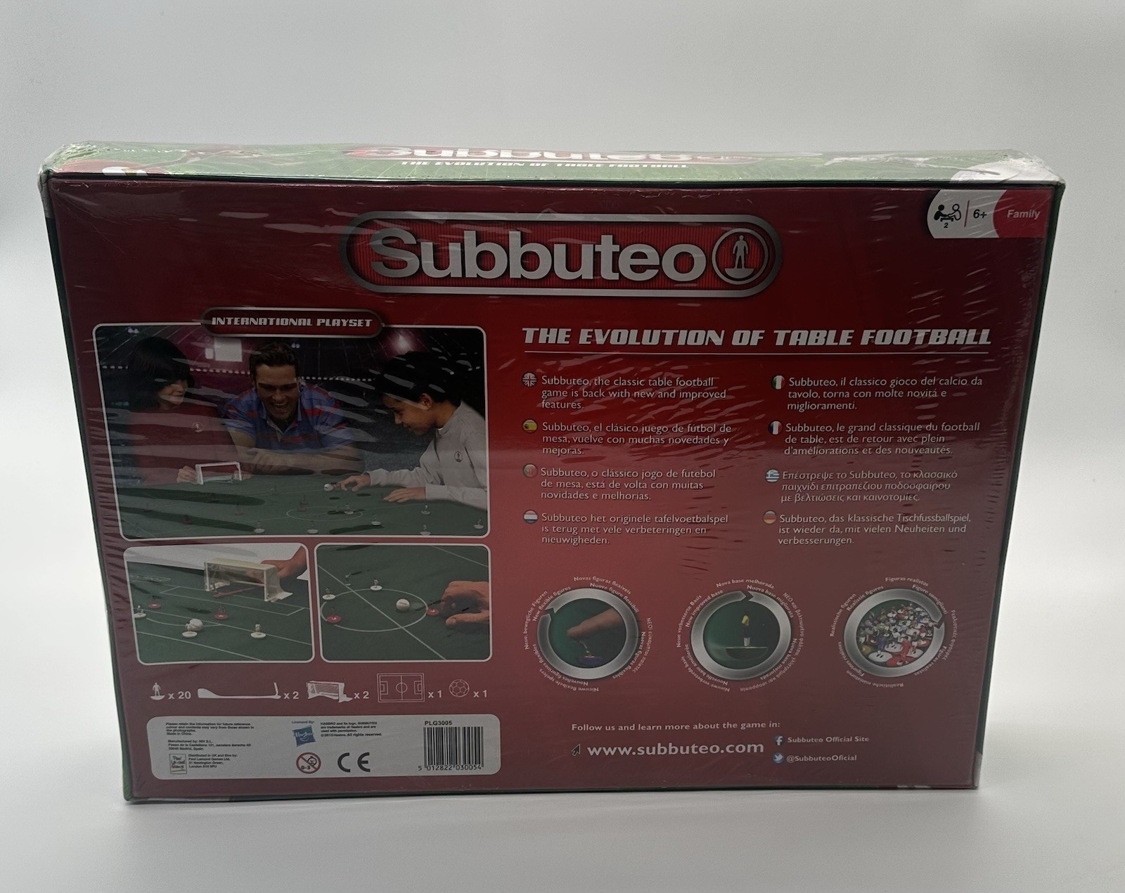 SUBBUTEO MAIN FOOTBALL GAME STANDARD EDITION TABLE SOCCER PLAYSET SEALED