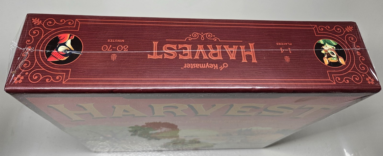 Keymaster Games Harvest Strategy Board Game NEW SEALED FLAW READ
