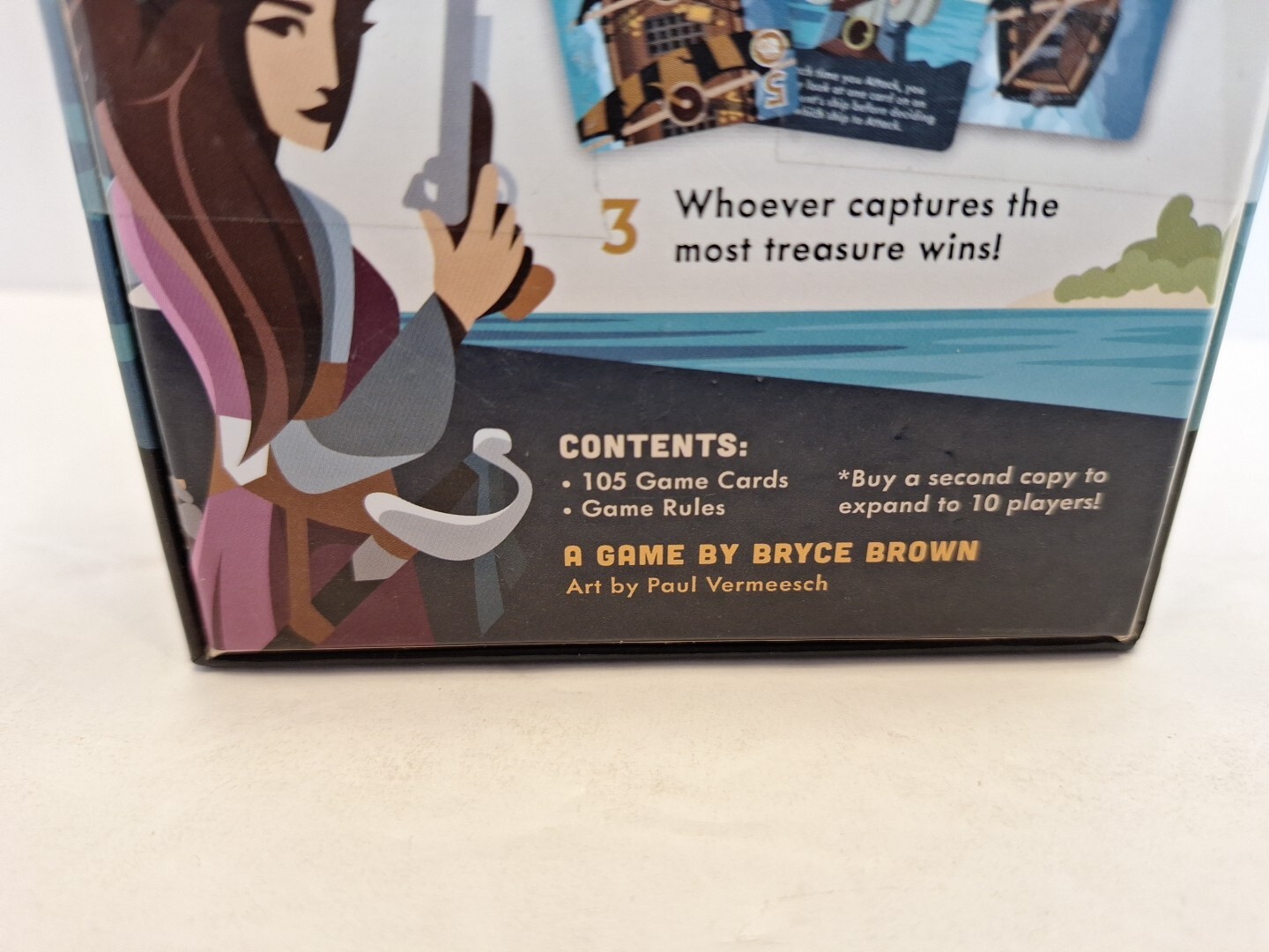 Castillo Games Guns or Treasure Family Board Game Ages 8+ 2 to 6 Players