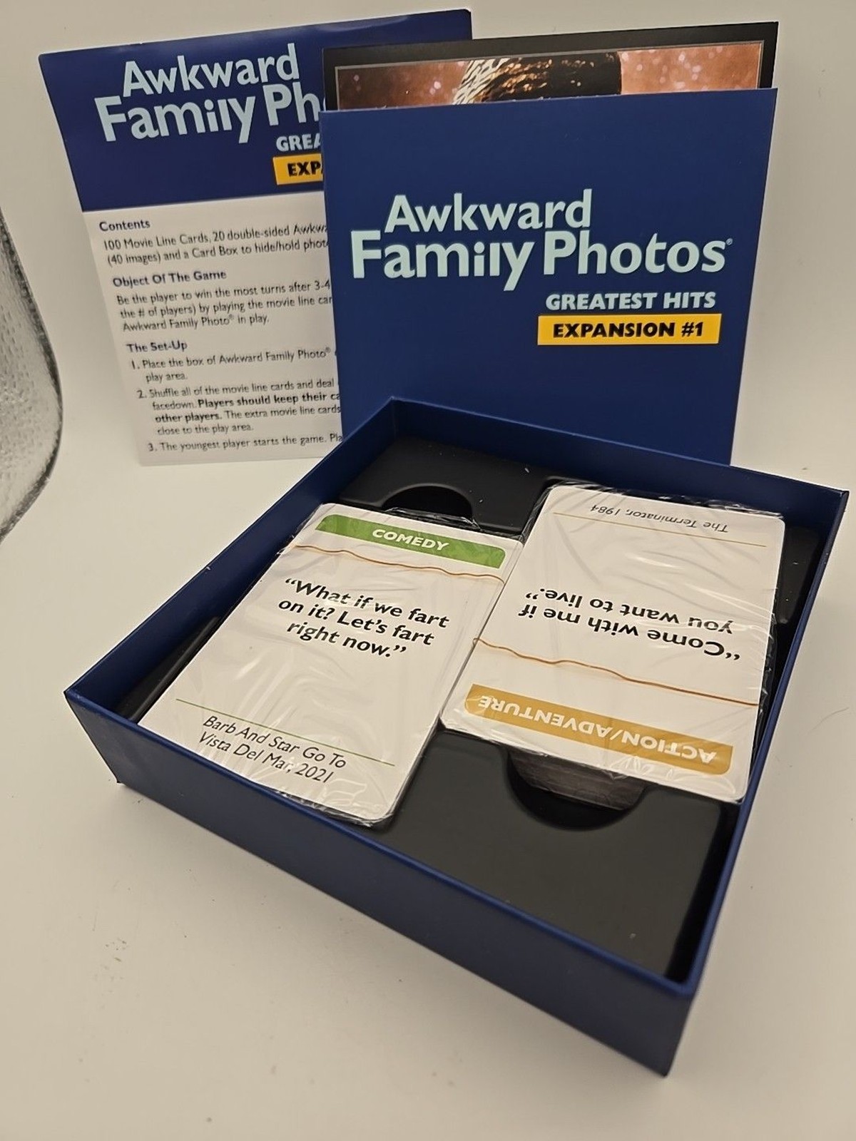 Awkward Family Photos Greatest Hits Expansion #1 Game Brand New Sealed