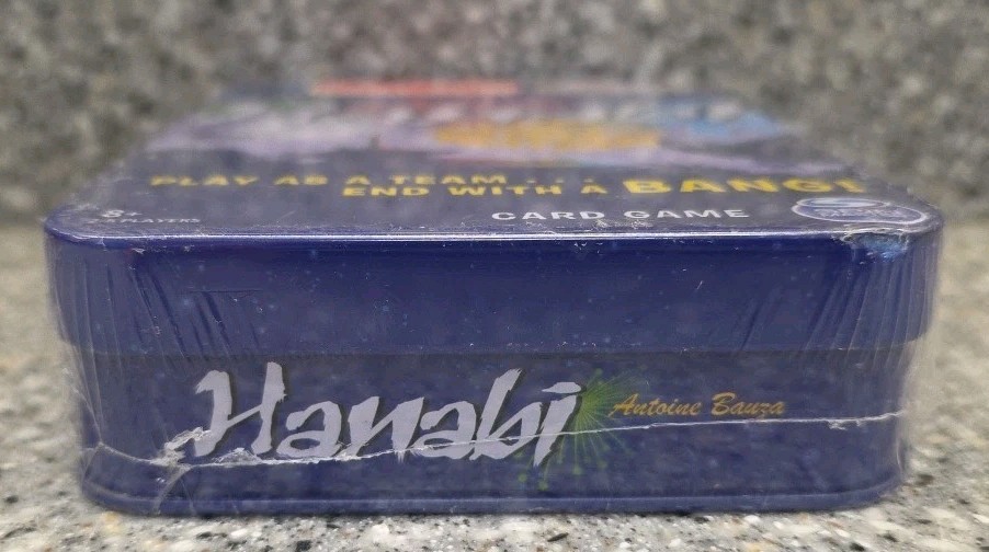 Hanabi Card Game Let The Sparks Fly Metal Tin 2015 Spin Master Sealed
