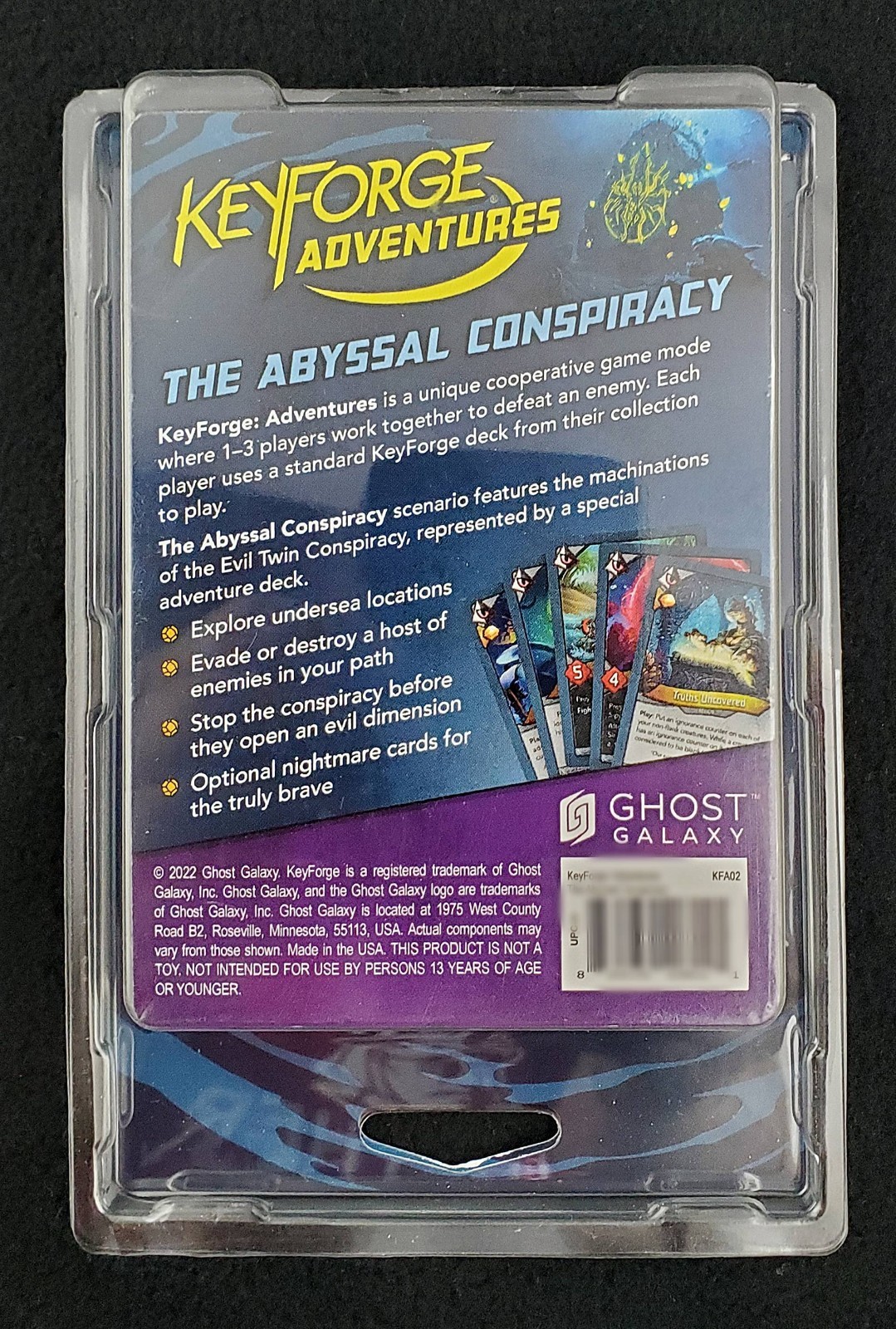 KeyForge Adventures: The Abyssal Conspiracy Multiplayer Scenario