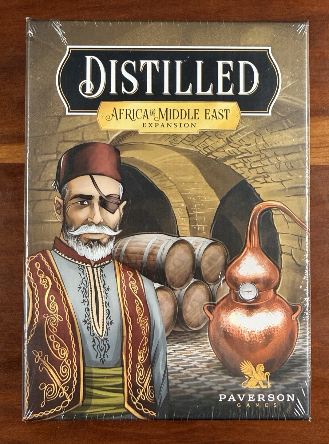 Paverson Games: Distilled: Africa & Middle East Expansion – Thematic Strategy Ca