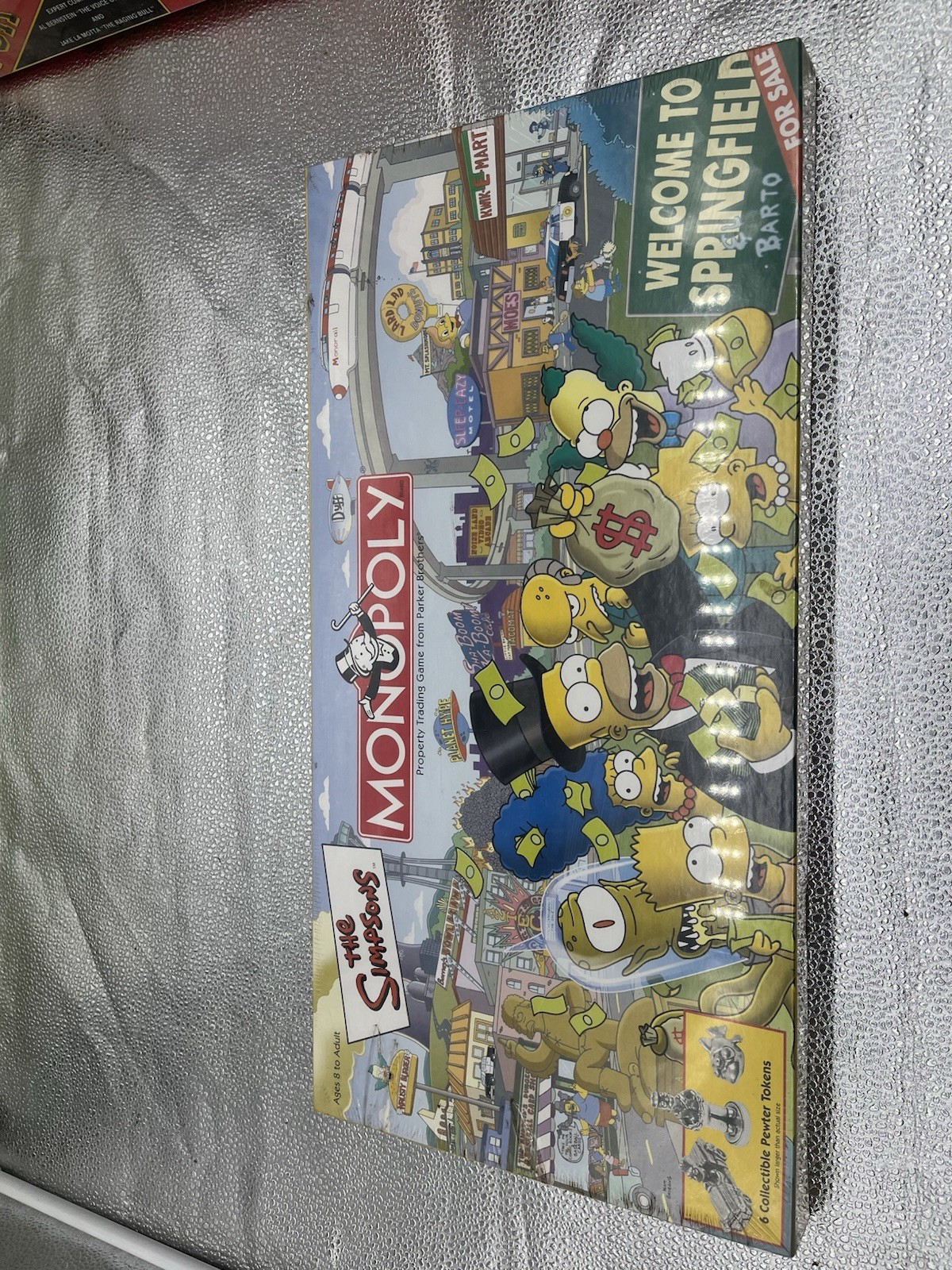 The SIMPSONS Monopoly “Welcome To Springfield” Board Game, Vintage Complete