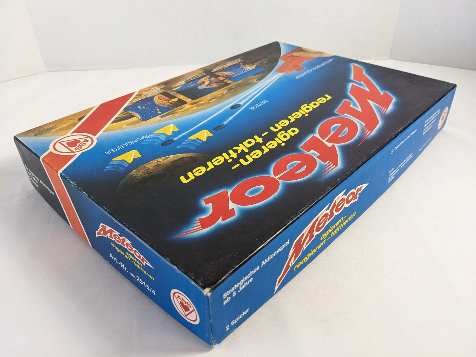 METEOR 1st Edition Board Game Missing 1 Die 99% COMPLETE WORKS! German ASS 1975