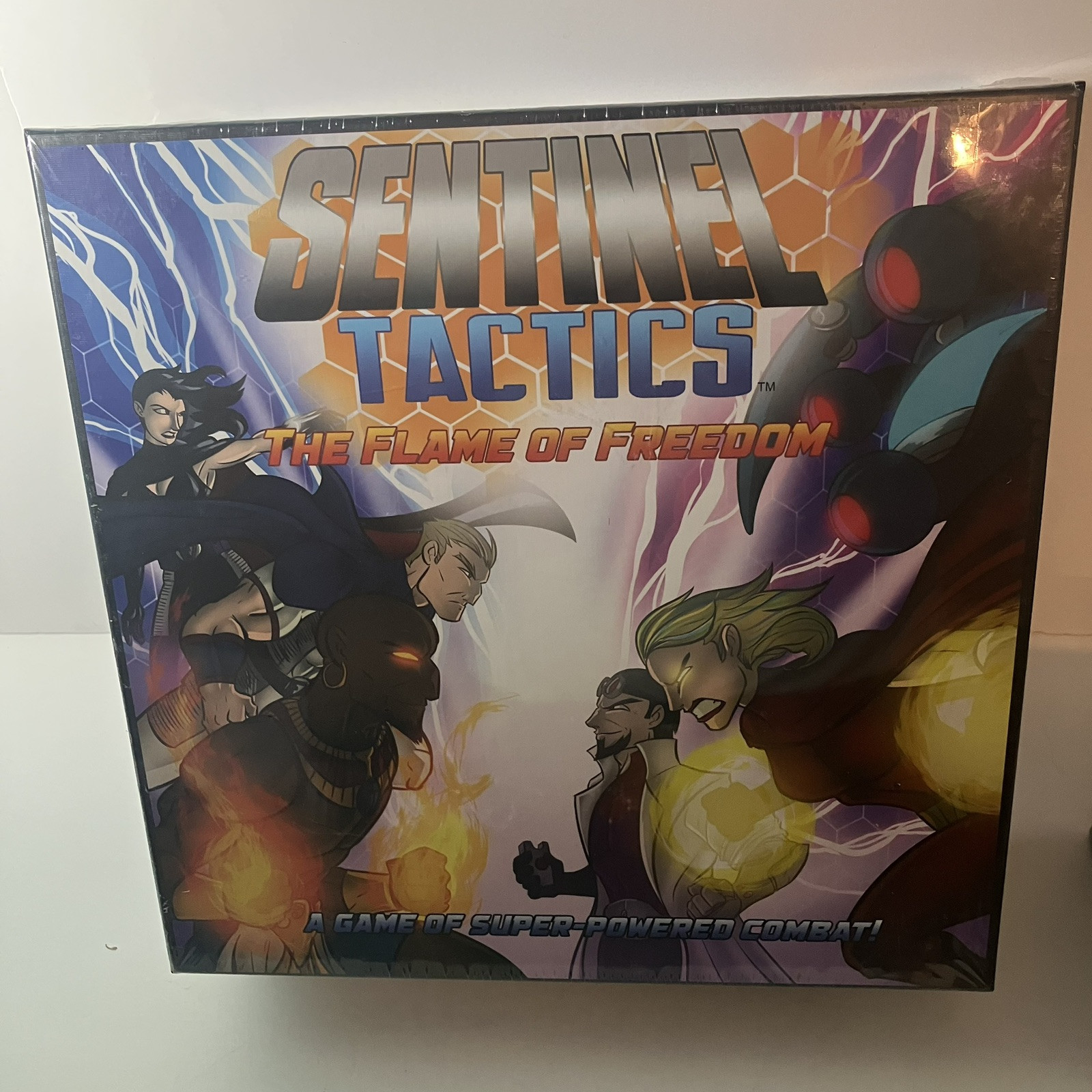 Sentinel Tactics Flame of Freedom Board Game + Uprising Expansion NIS