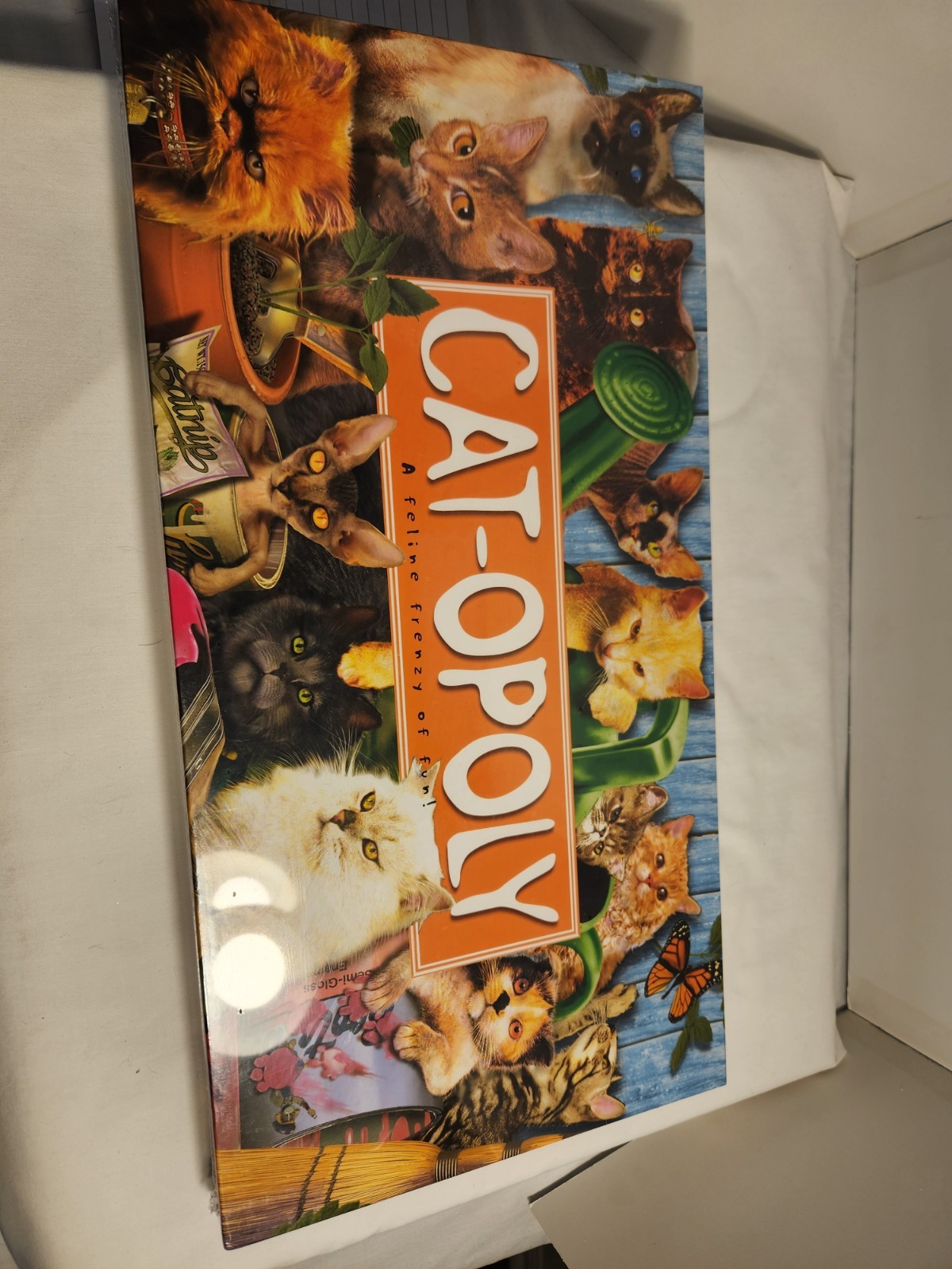 CAT-OPOLY SEALED BOARD GAME, PERSIAN,SIAMESE, EXOTIC, BURMESE,MEOW