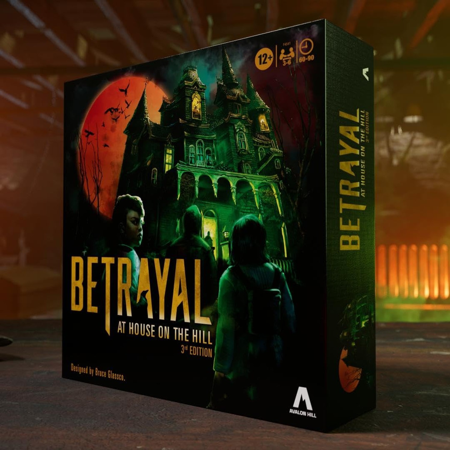 Avalon Hill Hasbro Gaming Betrayal at The House on The Hill 3rd Edition Coope…