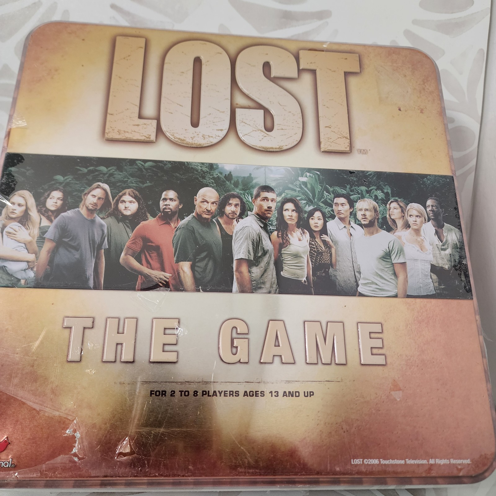 SEALED, LOST THE BOARD GAME COLLECTORS TIN BOX EDITION 2006 TV SHOW
