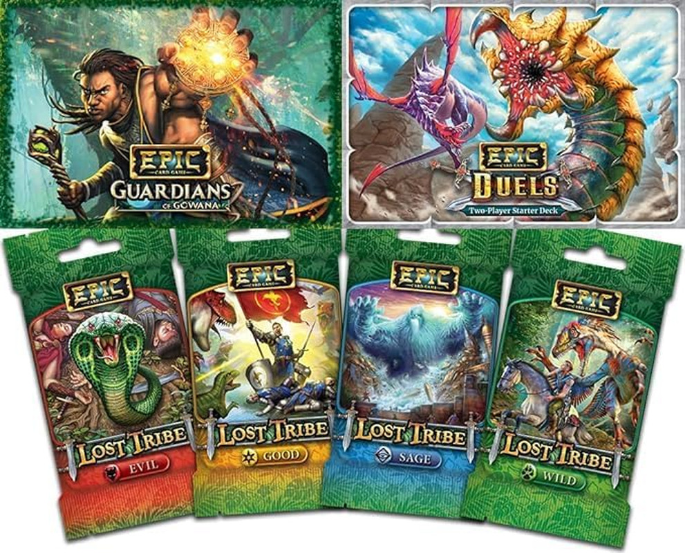 , Epic Card Game Bundle: Base Set, Guardians of Gowana, Duels Boxed Sets plus 4