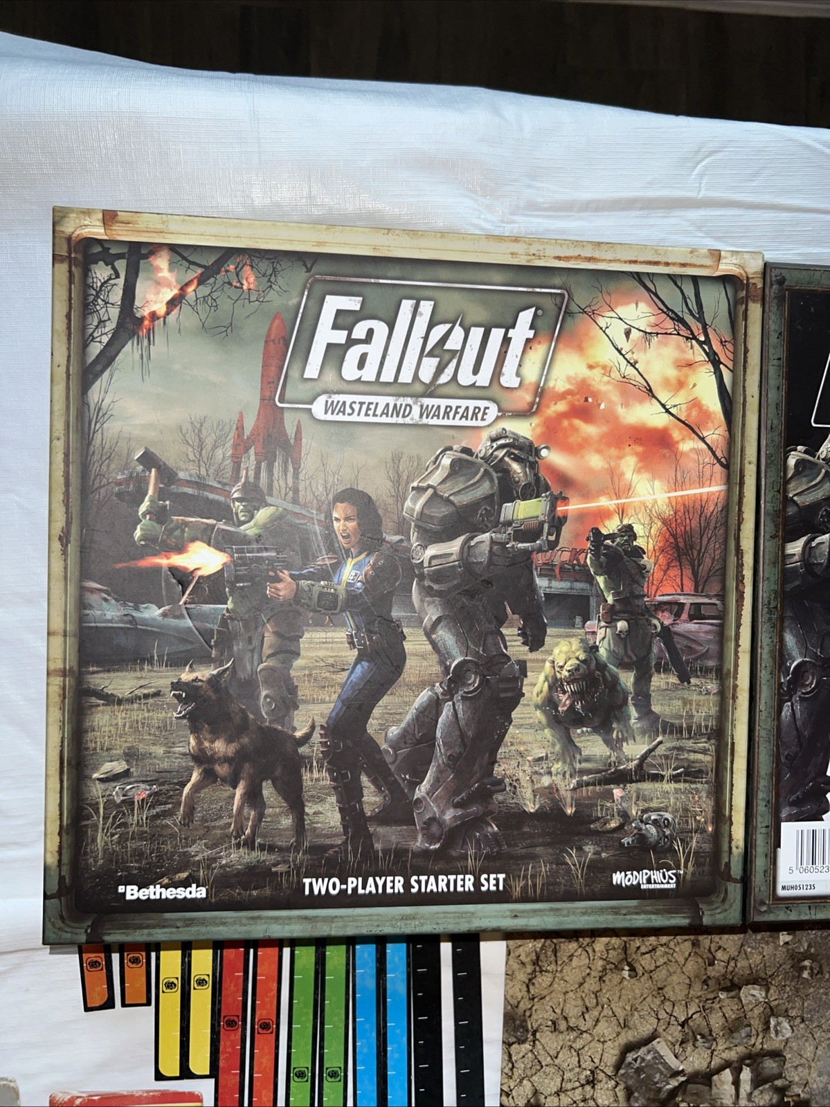 Fallout Wasteland Warfare Board Game 2018 Modiphius Player Starter Set MUHO51235