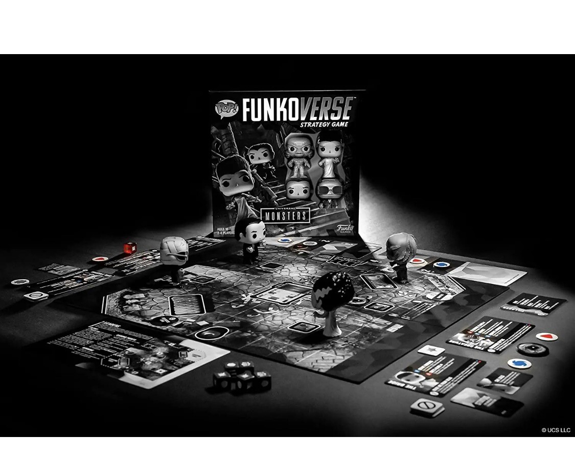 Funkoverse: Universal Monsters 100 4-Pack Styles May Vary