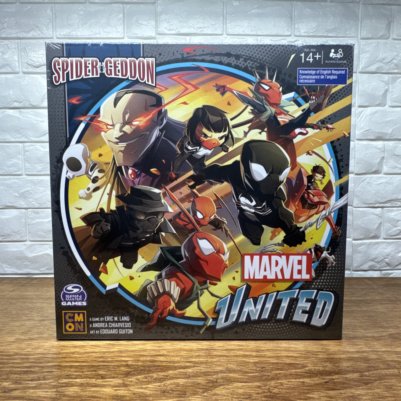 Marvel United Spider Geddon Board Game 1 To 4 Players Ages 14 And Up New Sealed