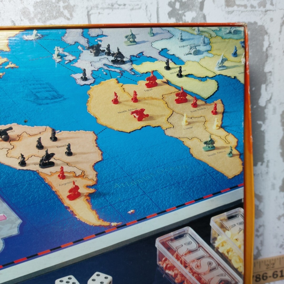 1999 Parker Brothers Hasbro Risk Board Game of Global Domination Complete