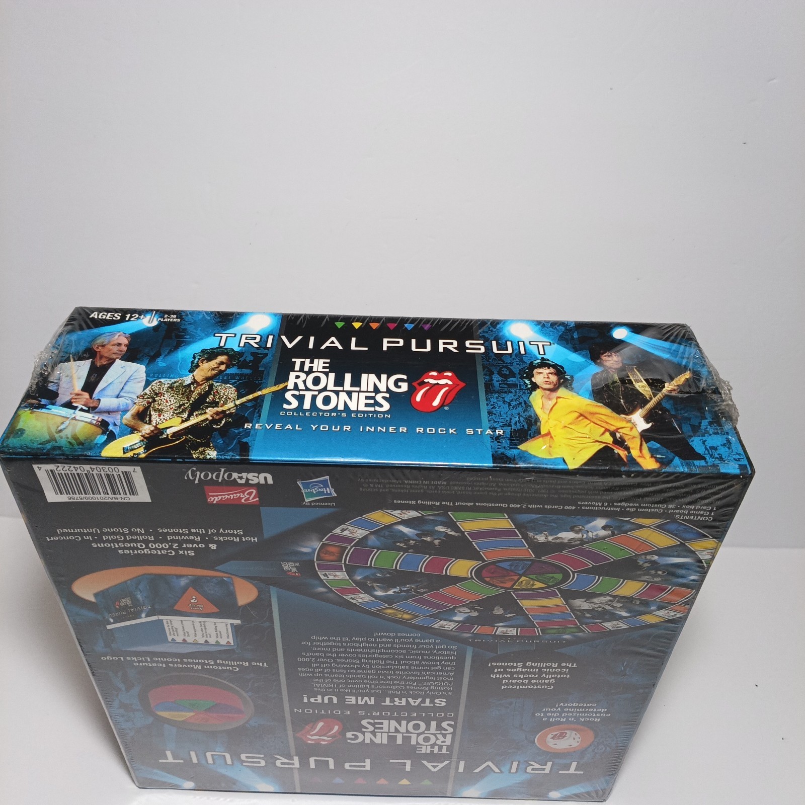 New Trivial Pursuit The Rolling Stones Collector’s Edition Board Game NIB
