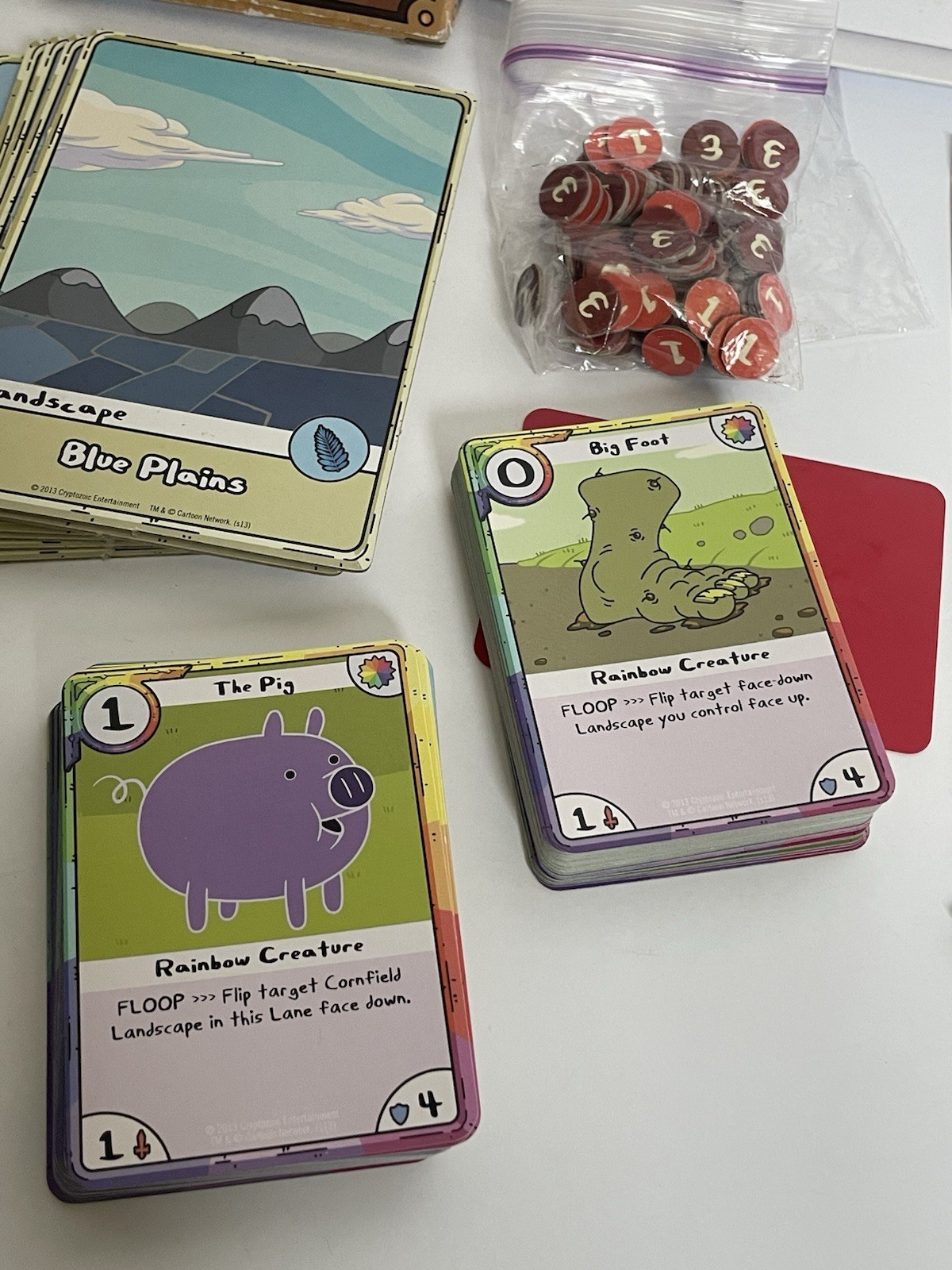 Cryptozoic Adventure Time Card Wars Finn vs. Jake Collectors Pack Complete