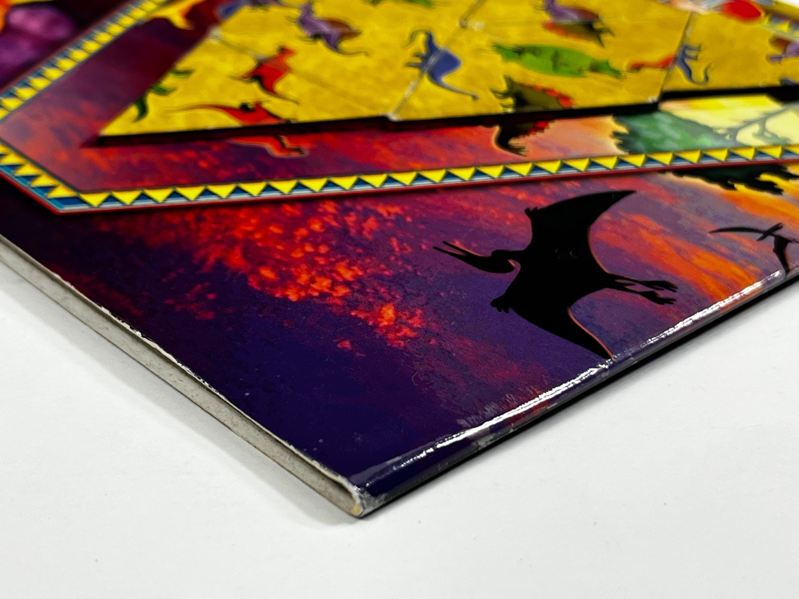 Magnetic Travel Triazzle Triangle Puzzle Jurassic Dinosaurs Dan Gilbert DaMert