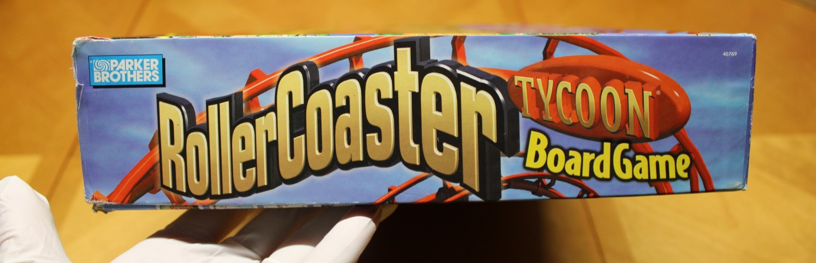 ROLLER COASTER TYCOON Board Game – Parker Brothers – 2002 – NEW OPEN Box