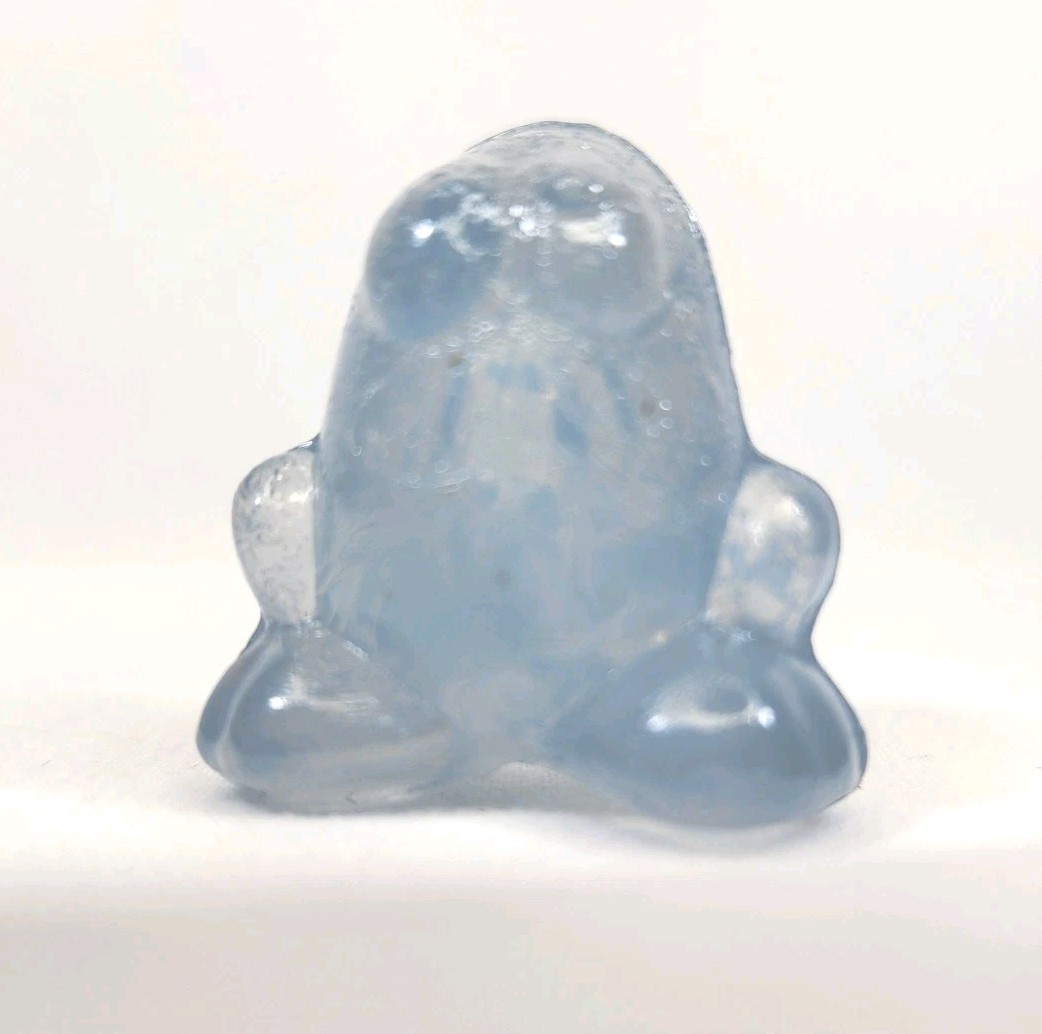 GOGO’S Vintage Solid Light Baby BLUE EGGY CRAZY BONES Classic Original 1996 1″