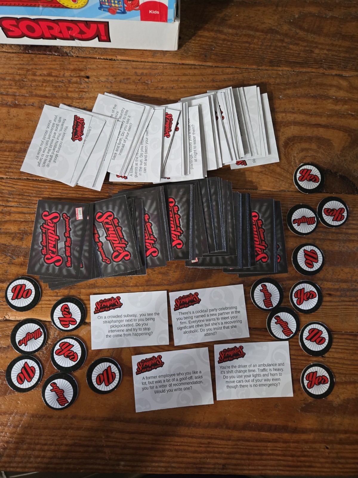The Game of Scruples Party Game for Ages 18+ 2-6 Players