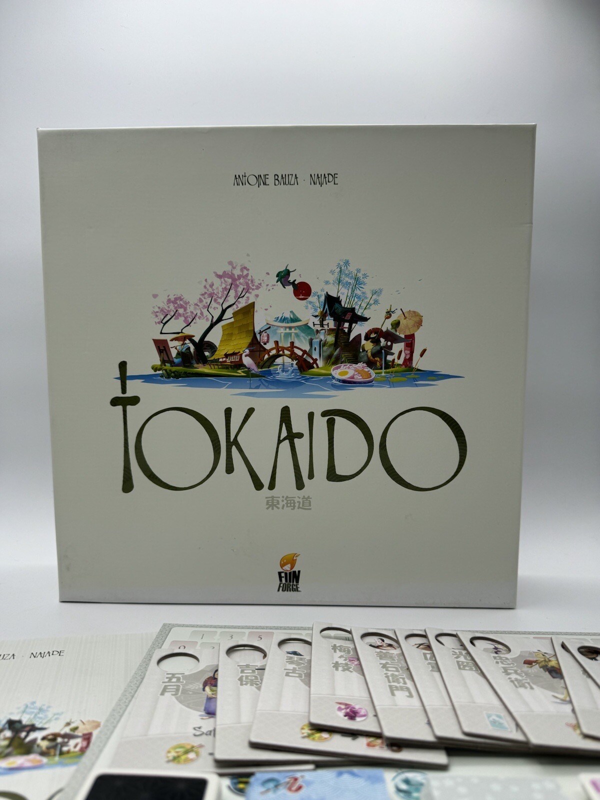 Tokaido Board Game Fun Forge Game COMPLETE