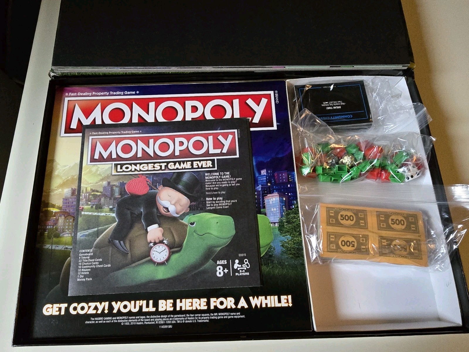 Monopoly Longest Game Ever Edition – Complete Excellent Condition Hard to Find