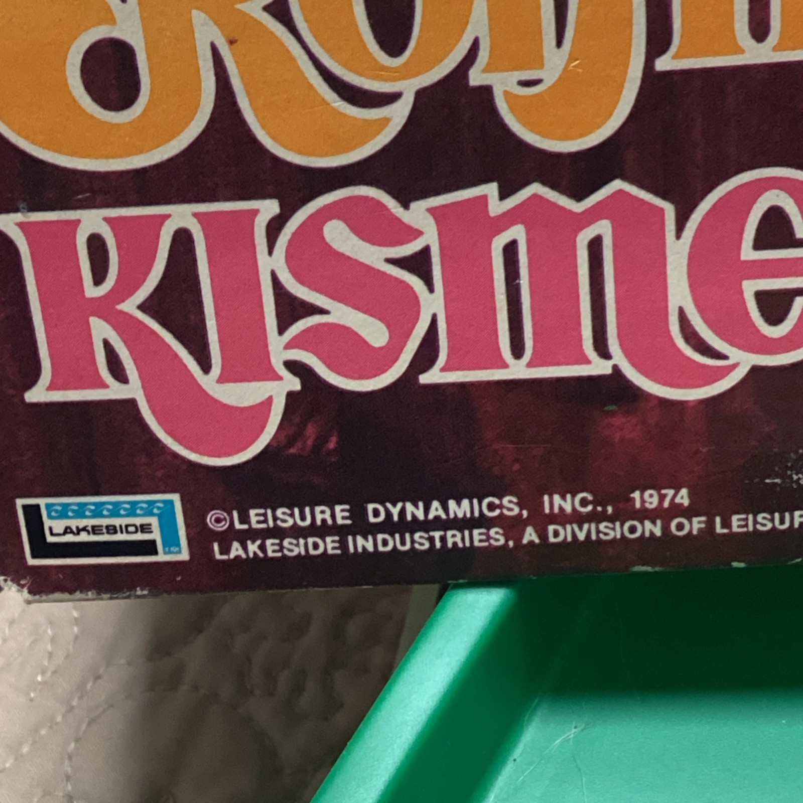 Royal Kismet Poker Dice Game Complete w Clean Score Pads Lakeside 1974