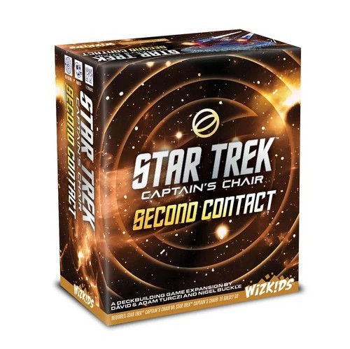 Star Trek: Captain’s Chair Second Contact – Deck Building Game Expansion