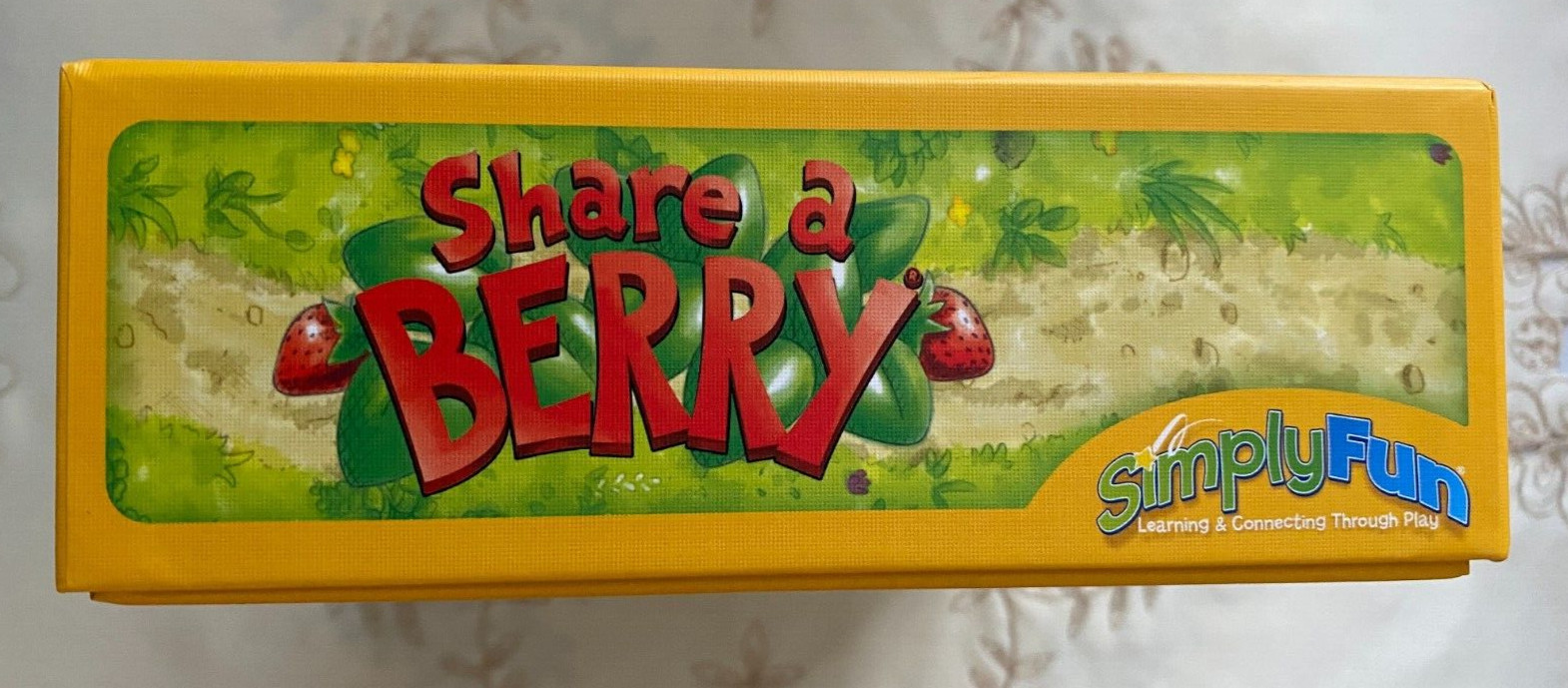 SIMPLY FUN “SHARE A BERRY” GAME CHILD DEVELOPMENT FINE MOTOR SKILLS PLUS & MINUS