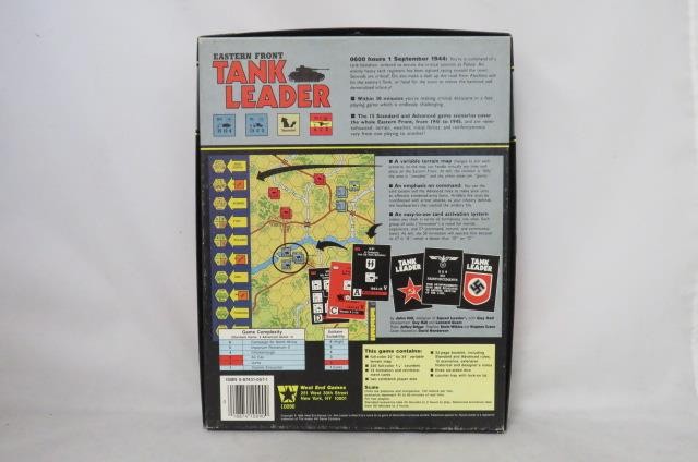 West End Games: Eastern Front – Tank Leader – WW2 Armored Warfare (PUN) EX