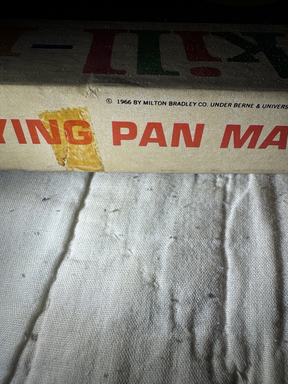 Vintage 1966 Milton Bradley SKILL-IT Frying Pan Maze Game with Original Box