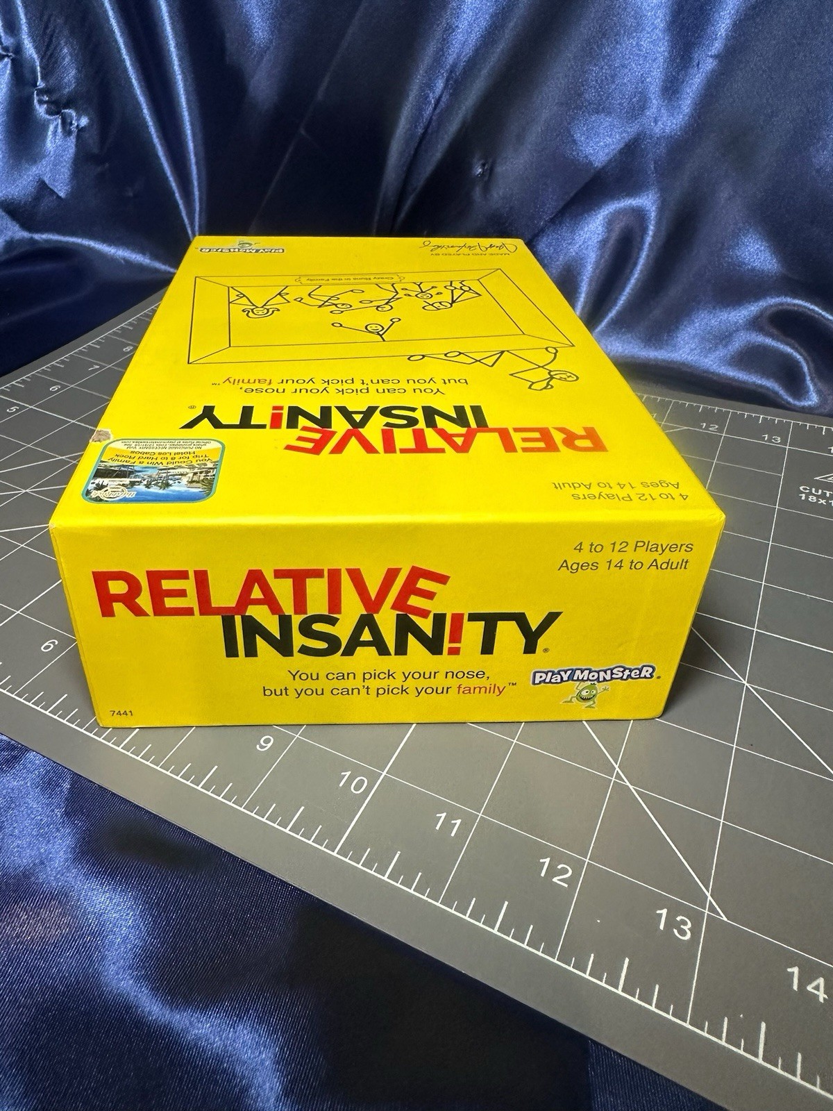 Relative Insanity Game -Jeff Foxworthy- Play Monster 4-12 Players /14+ Years Old