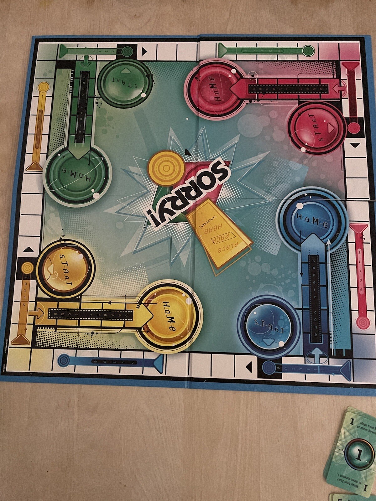 SORRY ! Parker Brothers Hasbro Board Game Of Sweet Revenge 2005 Complete