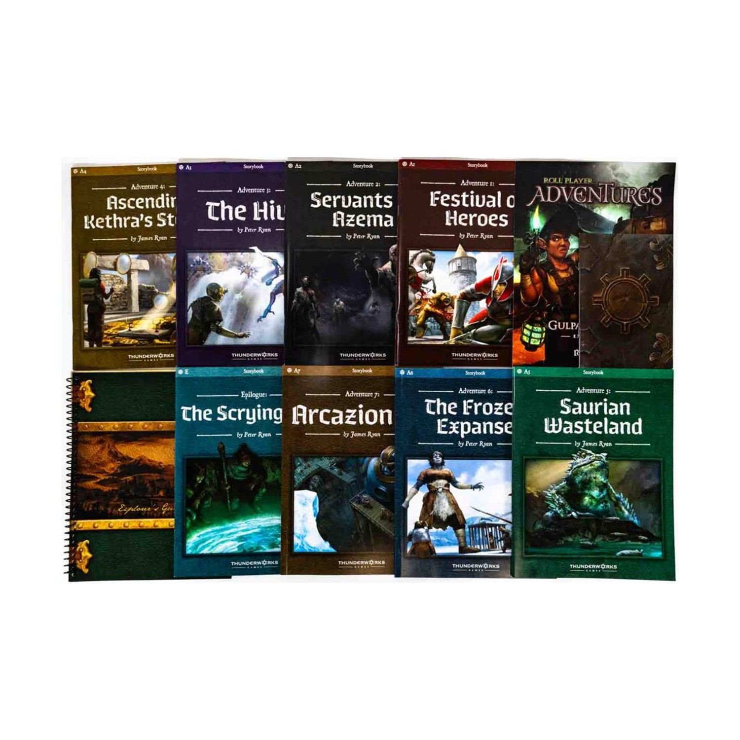 Thunderworks Dice Game Roll Player Adventures – Gulpax’s Secret, Books Onl EX