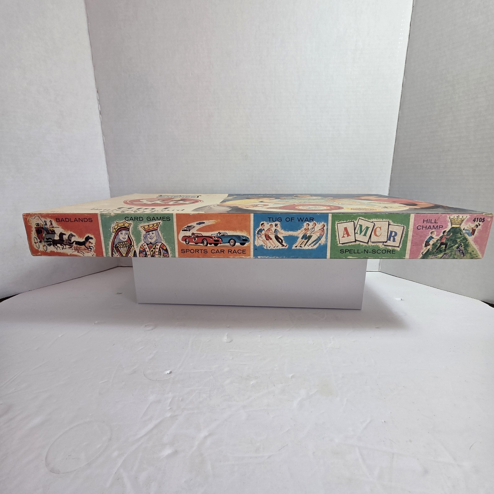 VINTAGE 1962 Skix 6 in 1 Multiple Board Game – Never Played – New
