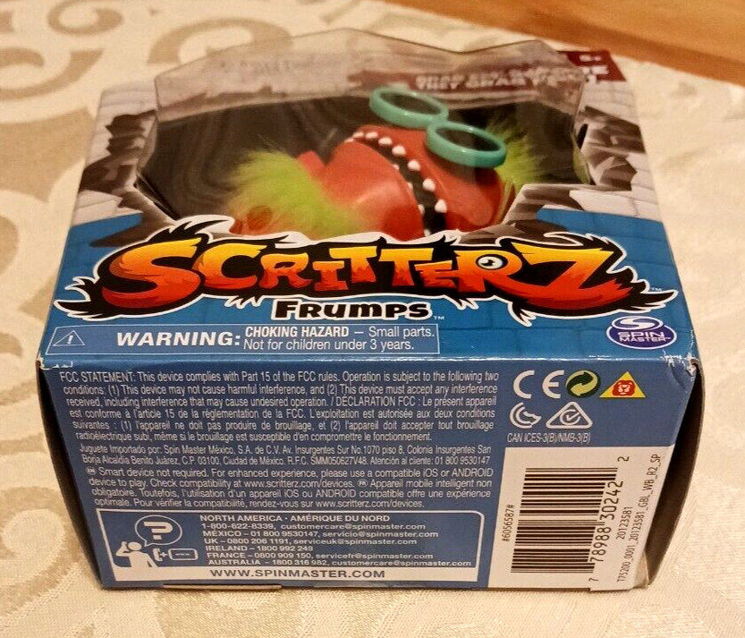 Scritterz Frumps Interactive Mini Monster Jungle Creature Toy
