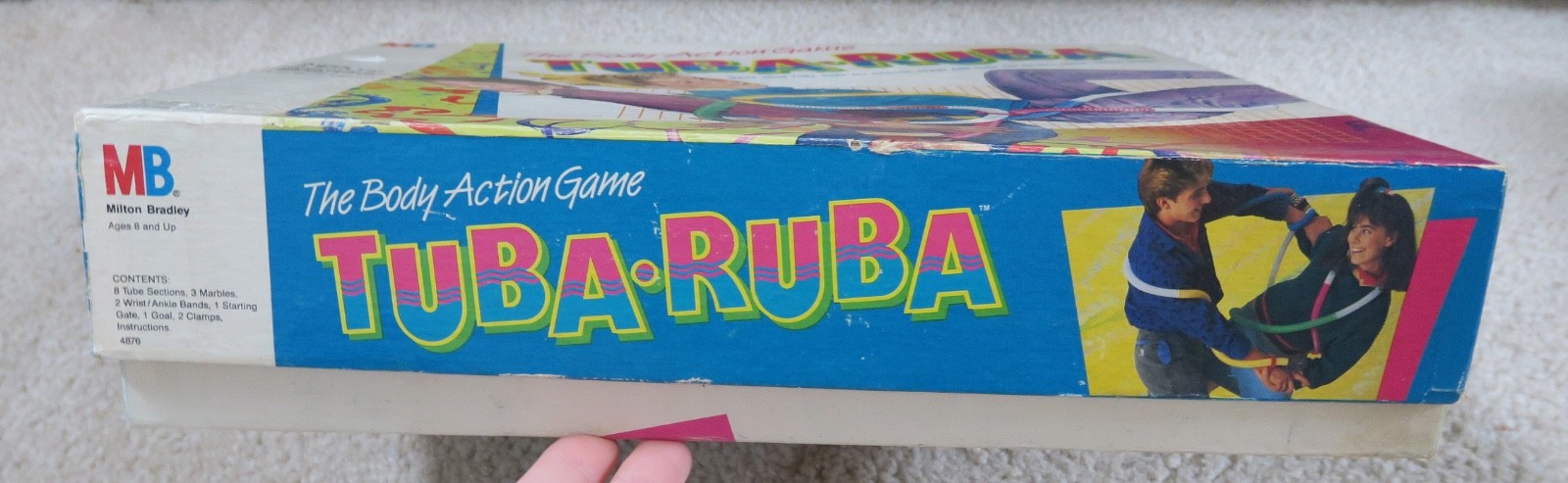 Tuba Ruba – The Body Action Game by Milton Bradley • 1987 • COMPLETE w/ box