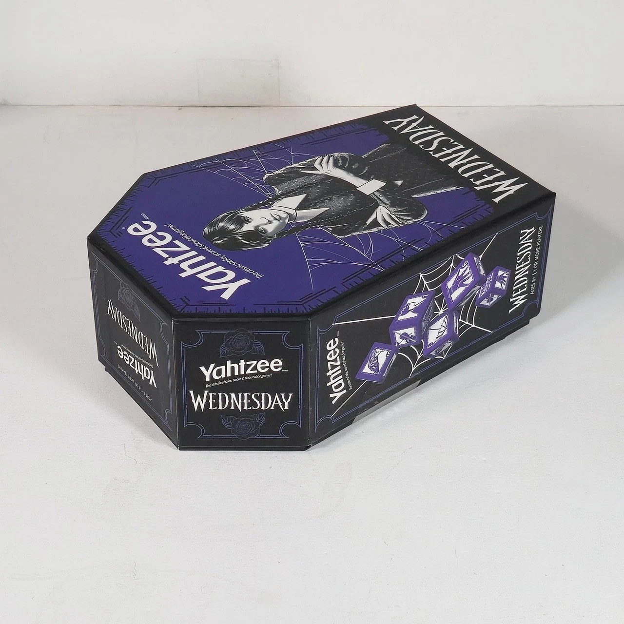 Yahtzee: Wednesday Addams Edition – New Sealed Board Game Family Fun Night