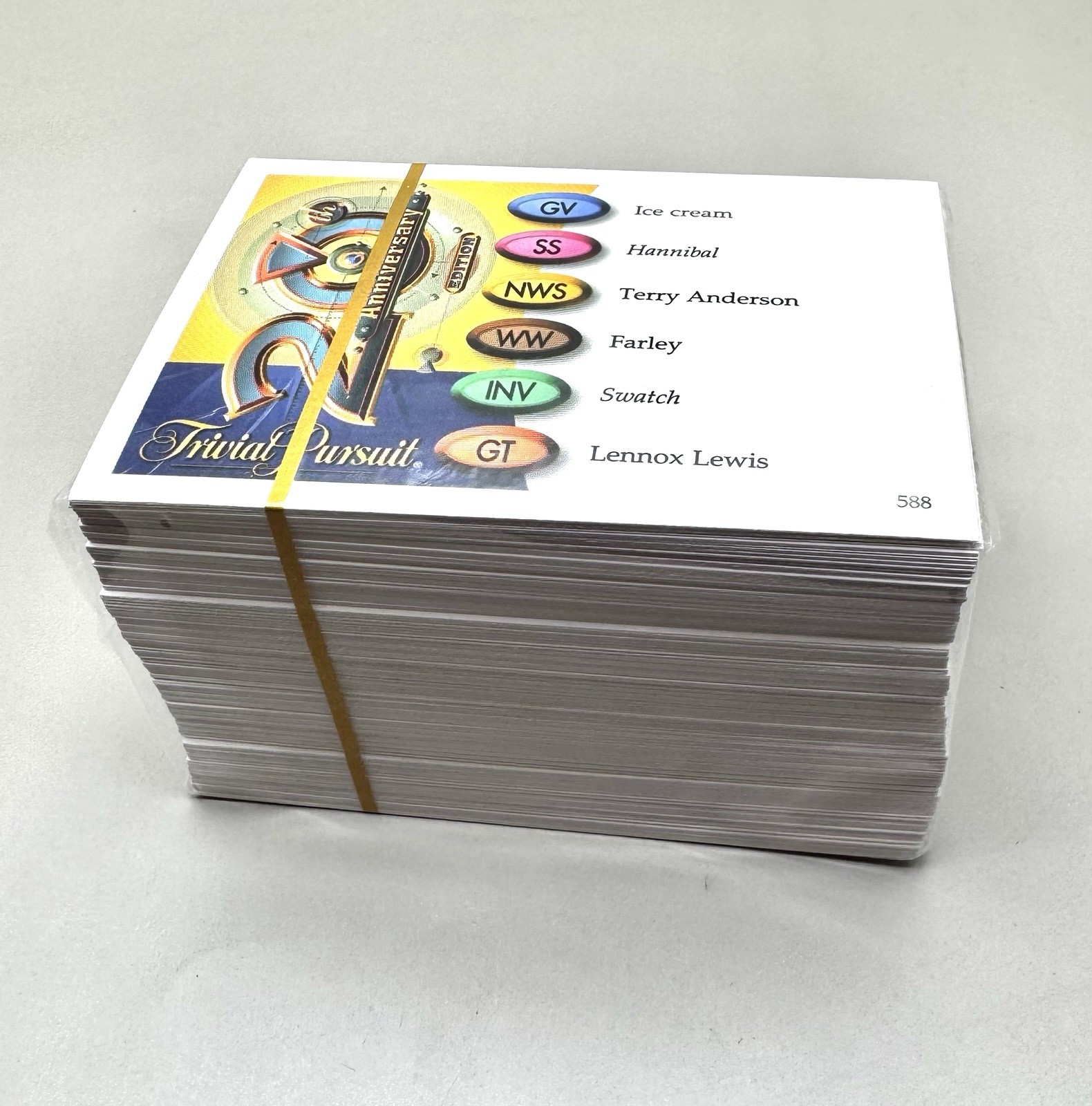 Trivial Pursuit 20th Anniversary Edition Deck of Trivia Cards – 200 Total NEW!