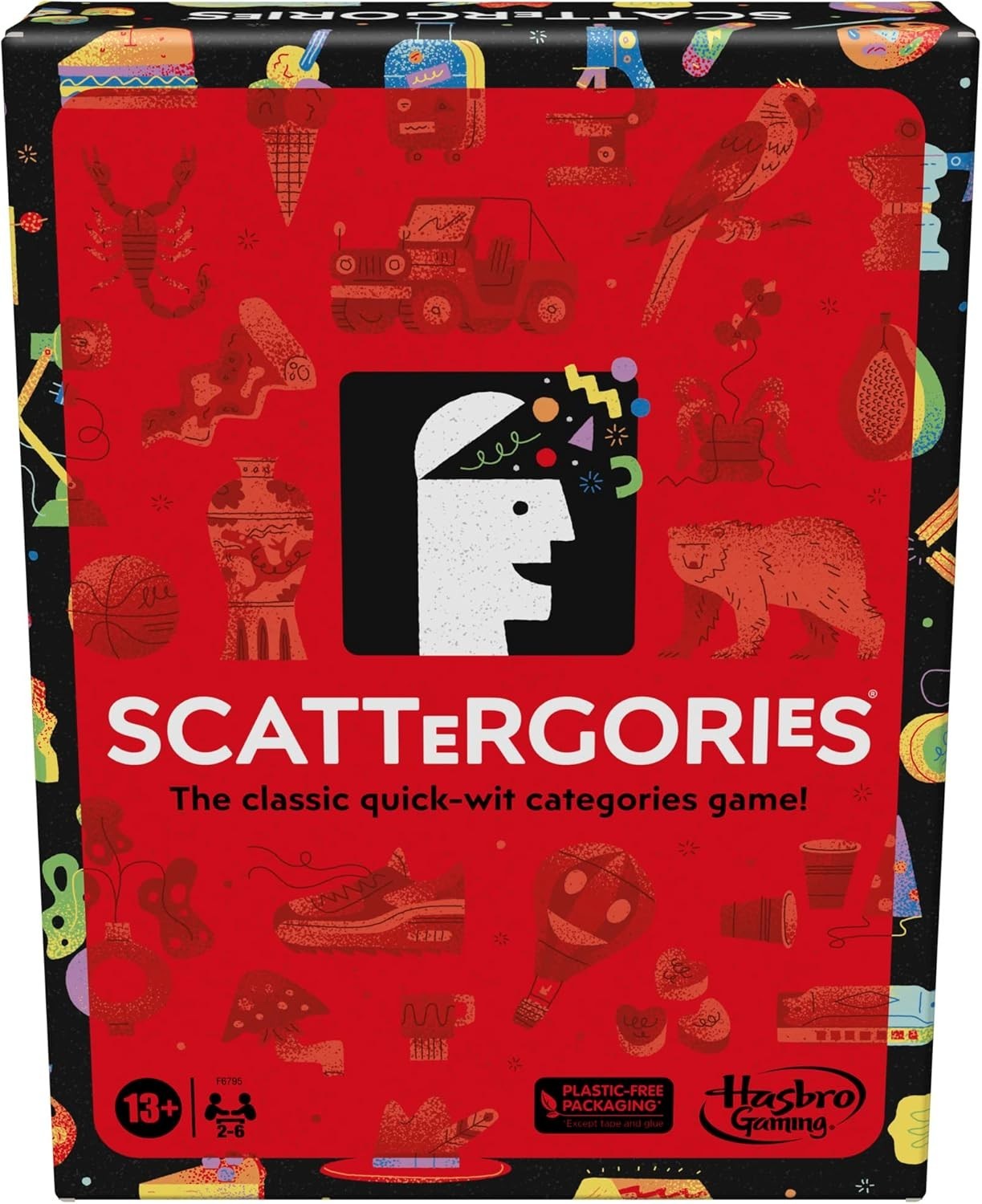 Gaming Scattergories Classic Game, Party Game for Adults and Teens Ages 13 an…