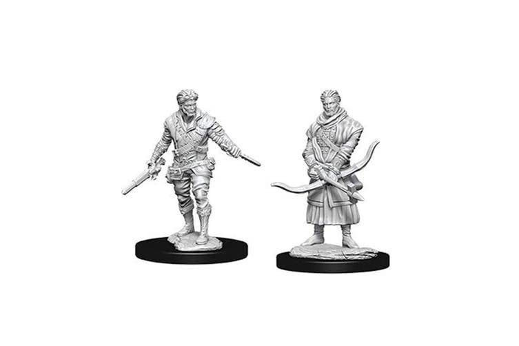 D&D Nolzur’s Marvelous Miniatures – Male Human Rogue 6 inches, Black