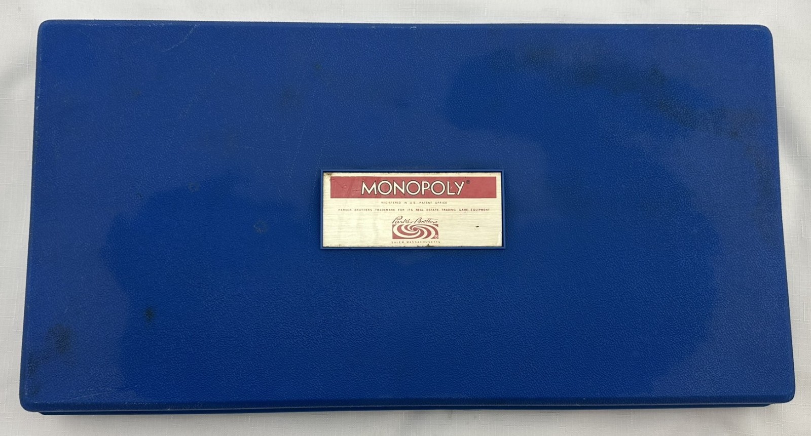 1961 Monopoly Game Hard Travel Case by Parker Brothers Complete Great Condition