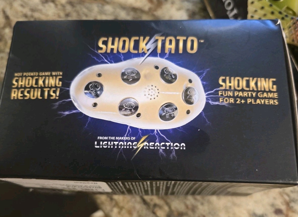 Shocktato Party Game by Lightning Reaction Shocking Hot Potato – NEW